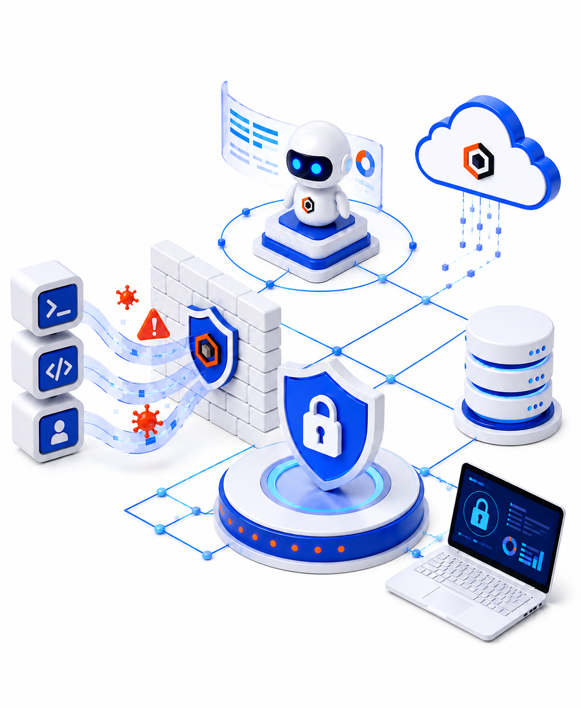 AI Threats Illustration